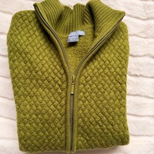 💚Merino Wool Women's Zip Sweater